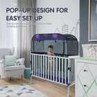 Porayhut Portable Baby Crib Net Safety Mesh Tent pop Up Infant Mosquito Net     