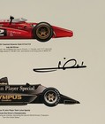 Mario Andretti Autographed Racing Champions Indycar Fi 18x12 Ltd Edition Print
