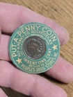 Vintage People s Drugstore Philadelphia Pa Advertising 1906 Indian Head Penny