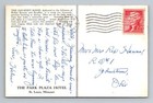 St Louis Mo-missouri  The Park Plaza Hotel  Gourmet Room  C1958 Vintage Postcard