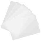 5 Pcs Clear Badge Holder Credit Card Sleeves