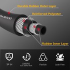 Guitrees Leader 10ft 3 4  Heavy Duty Short Garden Hose Male To Female Fittings