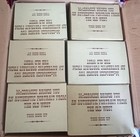 Set Of 6 - Mccormick Gunfighter Collection Liquor Decanters In Original Boxes   
