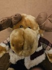 Dan Dee Collectors Choice Moose Stuffed Christmas Plush W jacket  Corduroy Pants