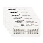 Azdent Dental Orthodontic Brackets Braces Standard Roth 022 Hooks 3-4-5 Fda
