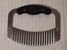 Pampered Chef Stainless Steel Crinkle Cutter Curved Blade Kitchen Tool Gadget