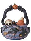 Jim Shore Halloween Basket Oh What A Frightful Night