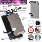Iphone 7 Plus Full Screen Replacement Lcd Plate Front Camera Ear Speaker   Tools
