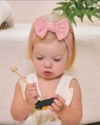 10pcs Baby Nylon Headbands Hair Bows Elastic Headband Hair Accessories 0-24month