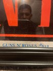 Rare Velvet Flocked Guns    n    Roses  Poster  Blacklight   1988 Framed