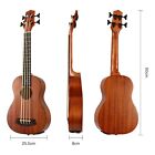 Batking Ukulele Bass Fretted Electric Uku Bass With Gig Bag