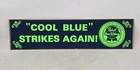 Vintage Pbr Pabst Blue Ribbon Beer Logo Bumper Sticker Decal 1970s Rare