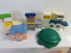 Vintage Little Tikes Dollhouse Size Furniture Vehicle Sandbox Slide Huge Lot