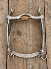 Vintage Sliester Bit Engraved Silver Overlay