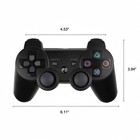 2x Black Wireless Bluetooth Video Game Controller Pad For Sony Ps3 Playstation 3