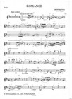 Shostakovich Romance From Th Gadfly For Solo Violin   Piano Transcription