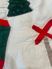 Hand Quilted Christmas Tree Skirt Train Themed Read Description