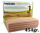 Super Sculpey Beige In 1 Pound  454gr   Ooak Sculpting Polymer Oven Bake Clay