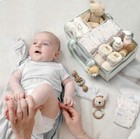 Diaper Caddy Organizer With Handle  Newborn Girl Boy Storage Organizer 
