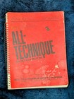 Original Vintage Artwork Sketchbook Portfolio By Sylvia Toenniges    ww11 Era 