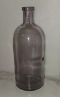 Vintage Antique Purple Solarized Glass Jar Bottle Apothecary Chemist Decanter