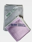 Norwex Basic Package Envirocloth   Window Cloth Cleaning Set Pack 2 violet gray 