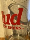 Vintage 1970 s Budweiser Bud King Of Beers 9 Inch Glass Pitcher Made In Usa