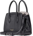 Kate Spade New York Knott Mini Satchel Black Pebble Leather Purse Crossbody Bag 