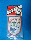 Vintage Massachusetts Embroidered Travel Souvenir Patch 1960 s   70s