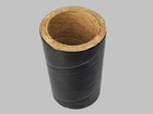 10pc Black Firework Heavy Wall Cardboard Tubes 1-1 4  X 4  X 3 16 