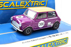 Scalextric Austin Mini Cooper S - Jo Polley W  Lights 1 32 Slot Car C4545