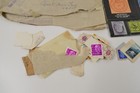 Large Stamp Lot Collection W  Airplane   Golden Book Albums Cancelled Postage
