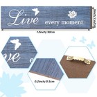 3 Pieces Rustic Wood Sign Wall Decor Live Love And Laugh Quote Sign Farmhouse