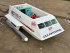 Star Trek Tos Shuttle Galileo 7 3d Printed Fits  7  5  Action Figures