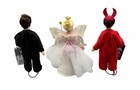 Miniature Dollhouse 1 12 Scale Porcelain Halloween Trick Or Treaters - Cd16a