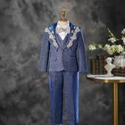 Kids Boy Suit Host Piano Performance Blazers Sets Wedding Birthday Boy Clothing