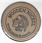 Wooden Nickel Workshop  Barb kim  Token coin  Indian Head Wooden Nickel