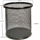 Hollowed Out Desktop Storage Bucket Simple Student Stationery Multifunctional Of
