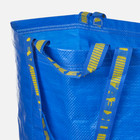 Ikea Frakta Medium Blue Shoppin Bag Reusable Durable Grocerylaundrystorage 10gal