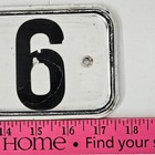 Rare 1980 s Former East Germany License Plate European Grobenain Tag Rmf 2-96