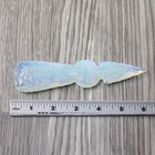 1 Opalite Ornamental Tomahawk Head  0635  Ax Axe Hatchet
