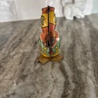 Vintage J  Chein Mechanical Tin Litho Walking Duck Windup Toy