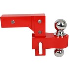 1x Dual Ball 6   Adjustable Trailer Towing Hitch 2    2-5 16  
