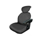 Heavy Duty Waterproof Grammer Tractor Seat Cover For Hyundai Hl740-9 Loader