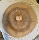 Vintage 1910s 1920s Gorgeous Girls Dress Tulle Layers Full Circle Hoop Skirt