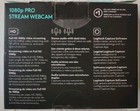 Logitech 1080p Webcam Pro Stream 30fps Cib Complete In Box Tested Ships Fast B