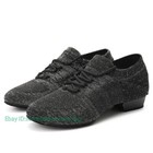 Women Comfy Shoes Ballroom Dance Shoes Jazz Tango Practice Shoes Low Heeled Soft