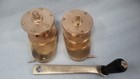 Vintage Bronze Sailboat Halyard Winch Set Of 2 Traditional Wooden Boat Parts