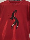 Mj The Broadway Musical T Shirt Sz 2xl Women   s Embellished Red Official