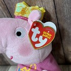 Ty Beanie Peppa Pig-princess Peppa  6  Beanie Baby Plush Stuffed Bean Animal Toy